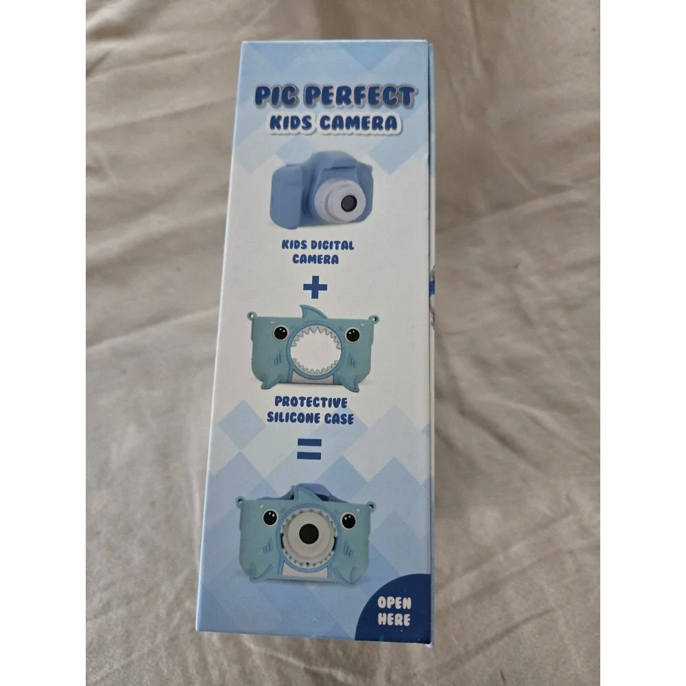 G Kidz Gabba Goods Pic Perfect Kids Camera Blue Shark GK-KDC-SHK Built-in Games